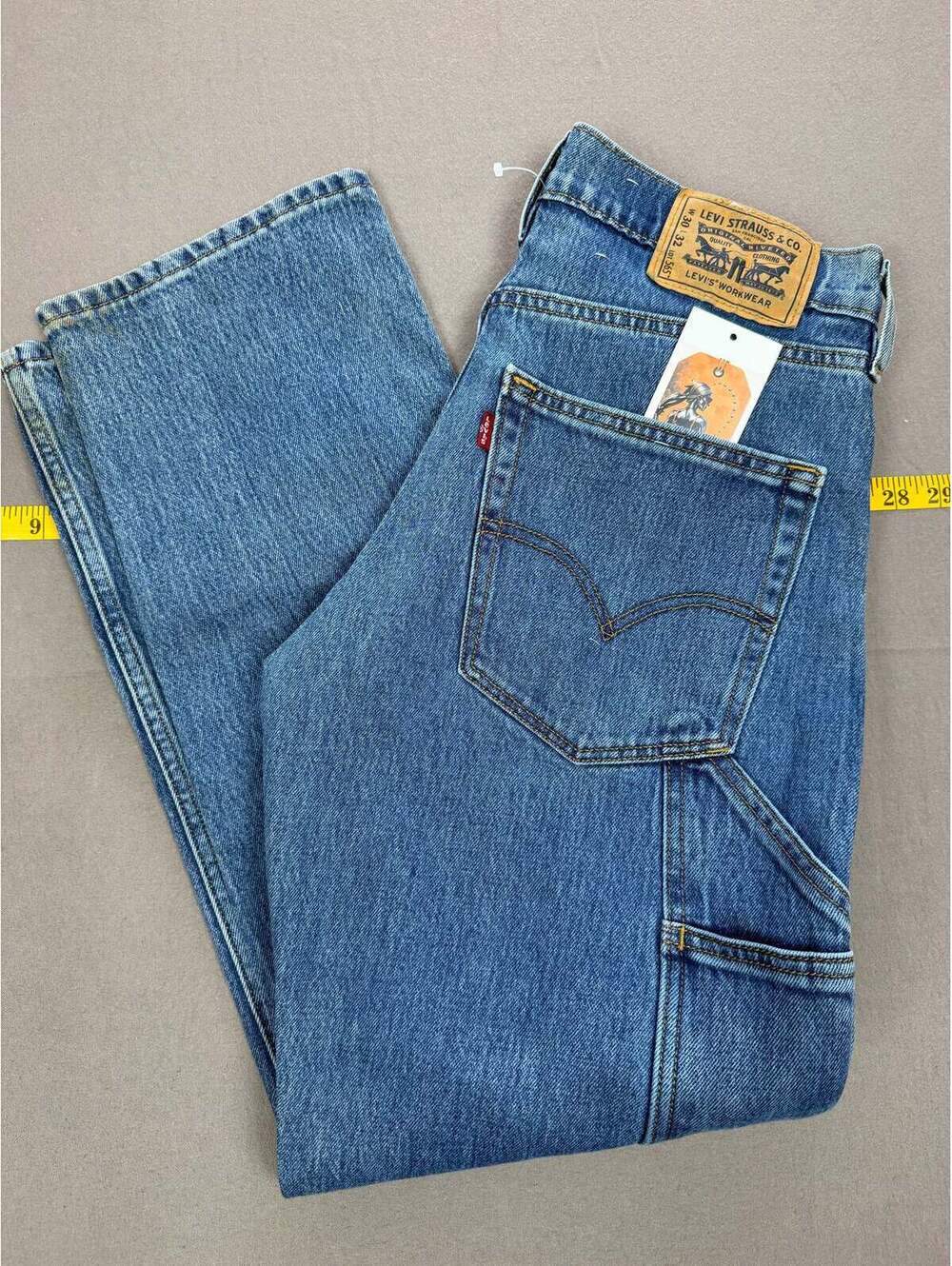 Levi’s Workwear 565 Denim Blue Carpenter Jeans